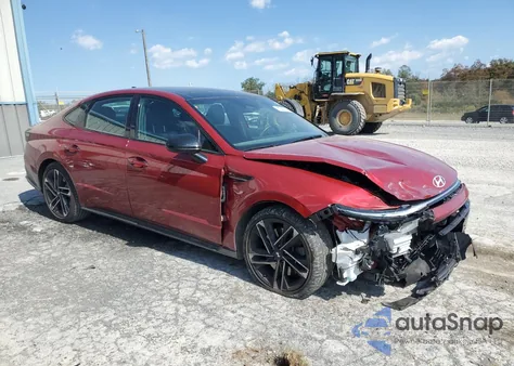 2024 Hyundai Sonata N Line z USA, uszkodzony, nr VIN KMHL54JC7RA370363